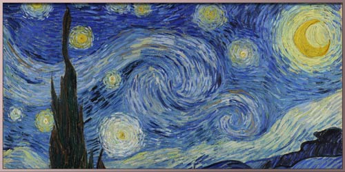 Vincent van Gogh "The Starry Night" painting