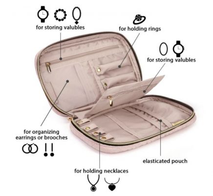 Jewelry Organizer for Travel by BAGSMART