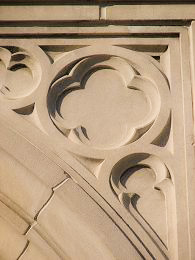 Quatrefoil element used in architecture