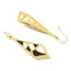 Enamel on Gold Plated Earrings Dream