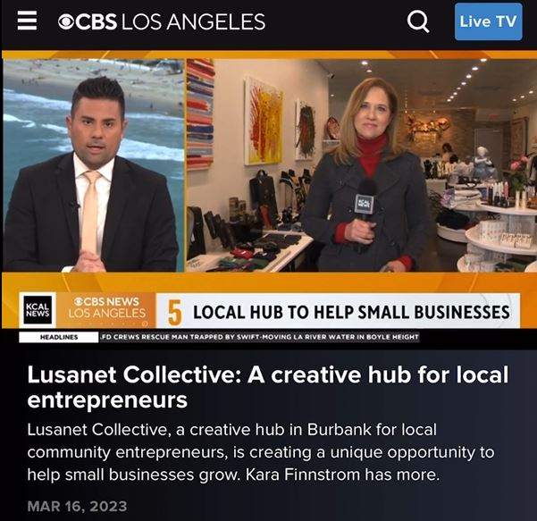 CBS KCAL News ARY DPO Interview on 03.16.23