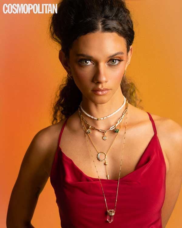 ARY DPO Designer Jewelry Sun and Moon necklace at Cosmopolitan Magazine