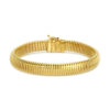 Tubogas Bracelet Domed 8mm in 14K Yellow Gold.jpg