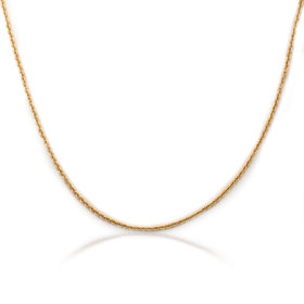 ARY D’PO Chain Cable 14k Yellow Gold 1.1mm